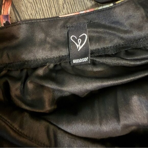 Windsor Floral Maxi Dress Black Purple Pink Small Boho Sundress Summer - Picture 12 of 14